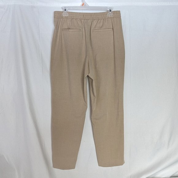 Ankle pants tan pull-on size 10 EUC Banana Republic Hayden - Picture 5 of 10